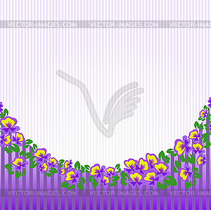 Violet to purple stripes - vector clipart