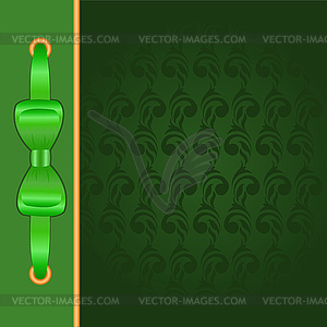 Green cover - vector image