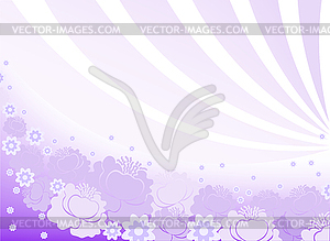 Horizontal purple background - color vector clipart