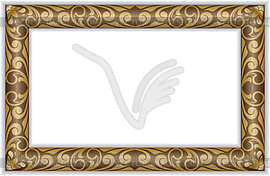 Gilt frame - vector clip art