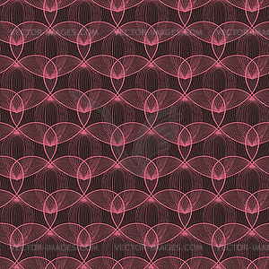 Irregular abstract seamless grid pattern - vector clipart