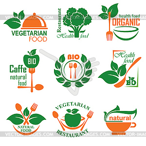 Food label - vector clipart / vector image