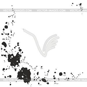Abstract grunge blot textspace 00 - vector image