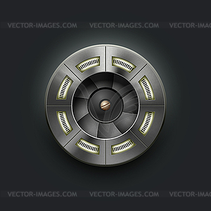 Industrial background - vector EPS clipart