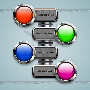 Banner Design template - vector clip art