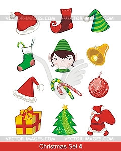 Christmas Set - vector clip art