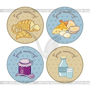 Breakfast Set - vector clipart