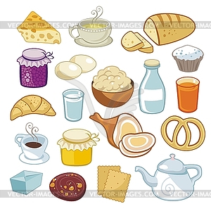 Breakfast Set - vector image