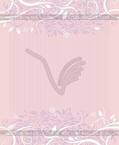 Decorative wedding background - vector clip art