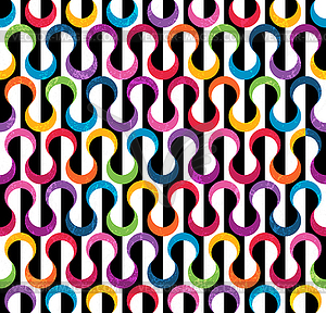 Colored geometric pattern - royalty-free vector image