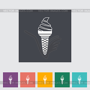 Ice Cream - vector clipart / vector image