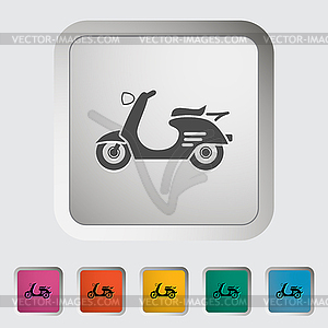 Scooter - vector image