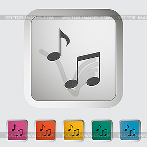 Note icon  - vector clip art