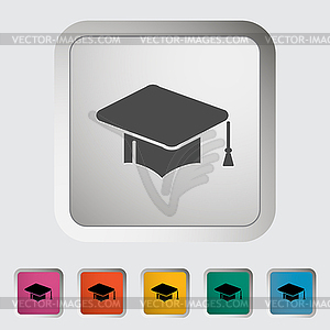 Education icon - vector clipart