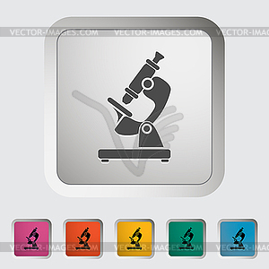 Microscope - vector clipart