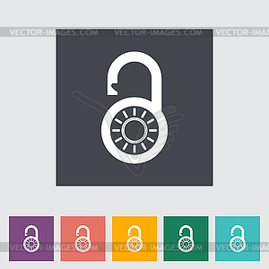 Padlock - vector EPS clipart