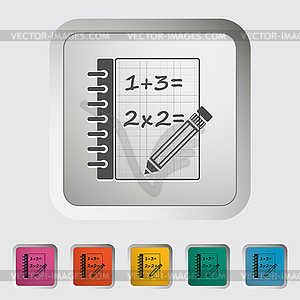 Mathematics - stock vector clipart