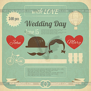 Wedding Invitation - vector image