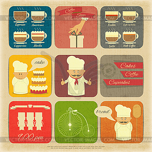 Cover Menu for Cafe - vector clip art