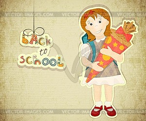 Back to School - royalty-free vector clipart