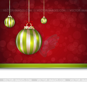 Merry Christmas card - vector clipart