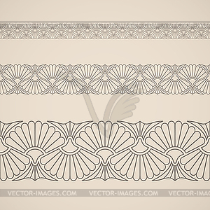 Seamless floral ornament - vector clip art