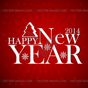 Happy New year background - royalty-free vector image