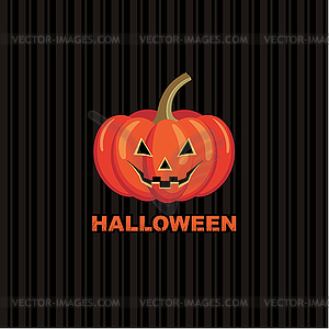 Happy Halloween background - vector image