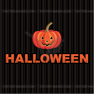 Happy Halloween background - vector clipart