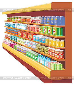 Supermarket - vector image