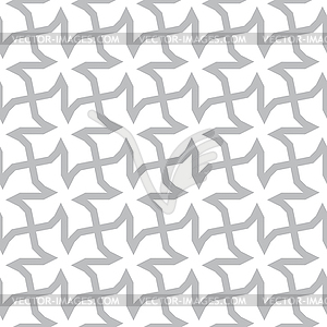 Seamless geometric pattern - abstract gray ornament - vector clipart / vector image