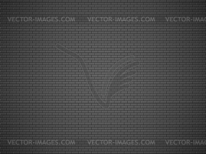 Brick wall pattern - grunge abstract background - vector clipart