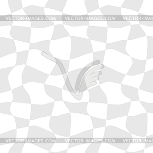 Abstract gray background - curved cells seamless - vector EPS clipart