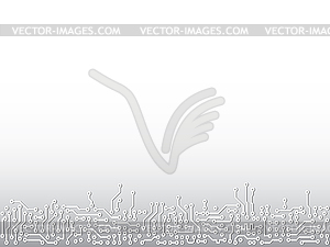 Abstract background with electronic paths - vector image