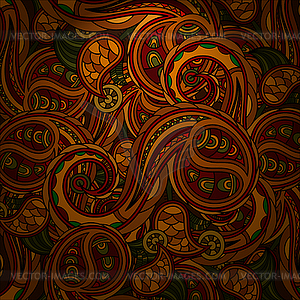 Abstract background with floral elements in - vector clip art