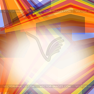 Abstract color striped background - vector clip art