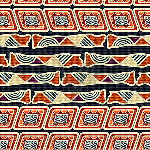 African seamless pattern - vector image