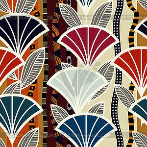 Abstract Egypt seamless pattern.  - vector image
