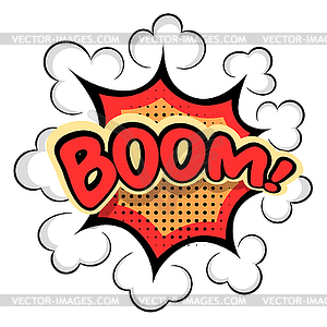 explosion boom clip art