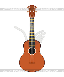 Hawaiian guitar - vector clipart