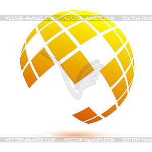 Color Balloon logo for website design. design - vector clipart