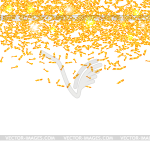 Abstract colorful background with confetti. - vector clip art