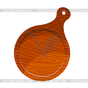 Cutting board. object of kitchen utensils is - vector clip art