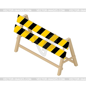 Isometric transport icon road orange colored. road - vector clipart