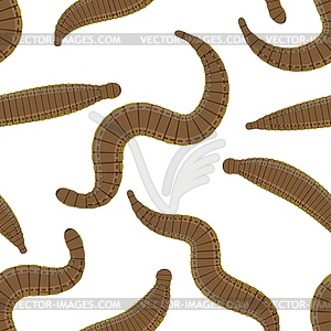 Seamless leeches. Texture medical leeches. - vector image