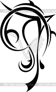 Art tattoo - vector image
