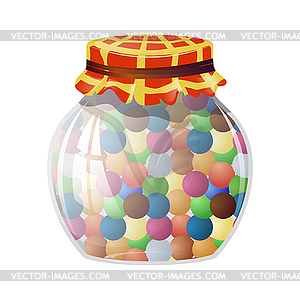 jar of sweets clipart