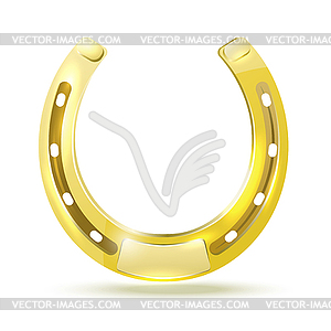 Golden Horseshoe - vector clip art