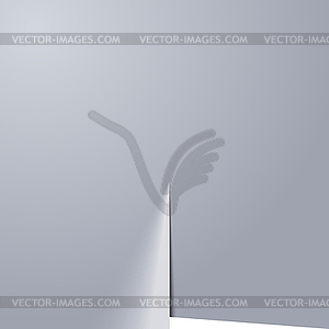 Abstract background with cut - vector image