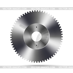 Metal gear - vector clipart